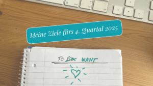 Meine Ziele fürs Q4-2025