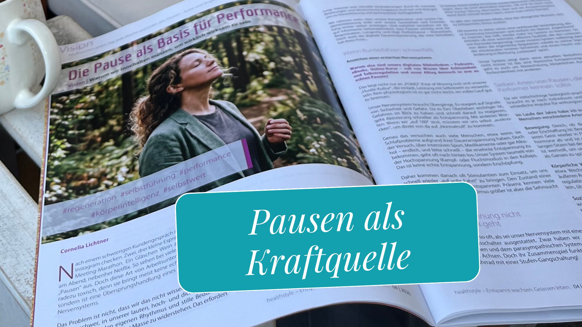 Artikel healthstyle - 7 Arten von Pause